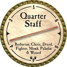 Quarter Staff - 2007 (Gold)
