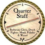 Quarter Staff - 2008 (Gold)