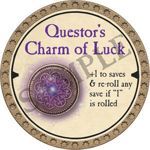Questor's Charm of Luck - 2019 (Gold)