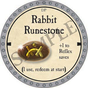 Rabbit Runestone - 2020 (Platinum)