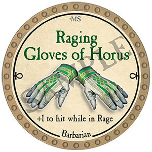 Raging Gloves of Horus - 2024 (Gold)