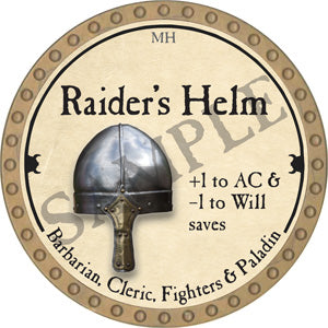 Raider's Helm - 2018 (Gold)