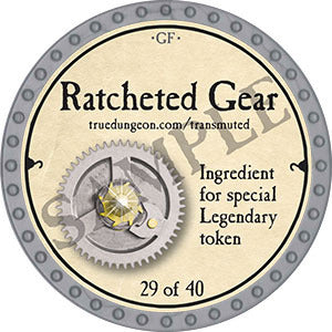 Ratcheted Gear - 2022 (Platinum) - C37