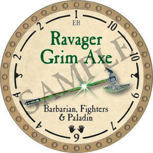 Ravager Grim Axe - 2022 (Gold)