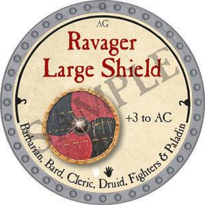 Ravager Large Shield - 2022 (Platinum)