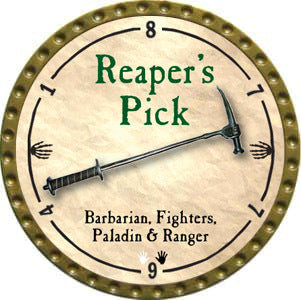 Reaper’s Pick - 2012 (Gold)