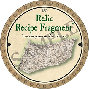 Relic Recipe Fragment 4 - 2019 (Gold) - T