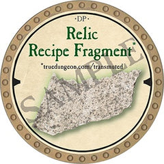 Relic Recipe Fragment 4 - 2019 (Gold) - T