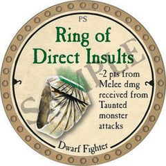 Ring of Direct Insults - 2022 (Gold) - C21