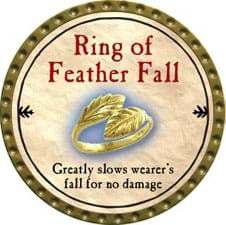 Ring of Feather Fall - 2009 (Gold)