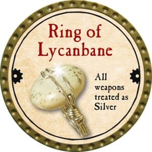 Ring of Lycanbane - 2013 (Gold) - C37