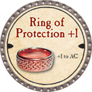 Ring of Protection +1 - 2014 (Platinum) - C21