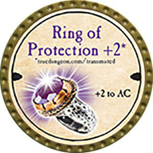 Ring of Protection +2 - 2014 (Gold) - C117