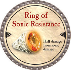 Ring of Sonic Resistance - 2010 (Platinum) - R