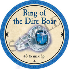 Ring of the Dire Boar - 2018 (Light Blue) - C007