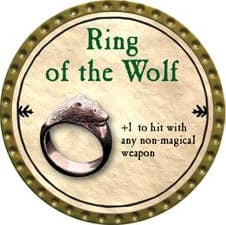 Ring of the Wolf - 2009 (Gold) - UC