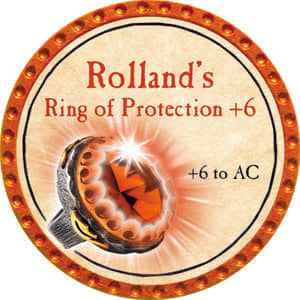 Rolland's Ring of Protection +6 - 2014 (Orange)