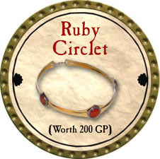 Ruby Circlet - 2011 (Gold) - C26