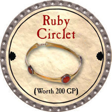 Ruby Circlet - 2011 (Platinum) - C37