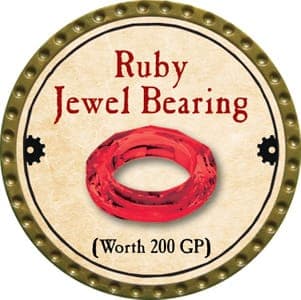 Ruby Jewel Bearing - 2013 (Gold) - C26