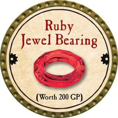 Ruby Jewel Bearing - 2013 (Gold) - R