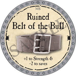 Ruined Belt of the Bull - 2018 (Platinum)