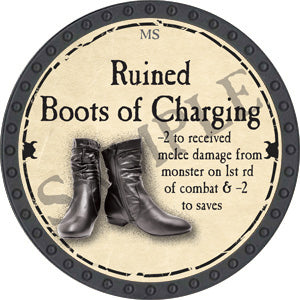 Ruined Boots of Charging - 2018 (Onyx) - C26
