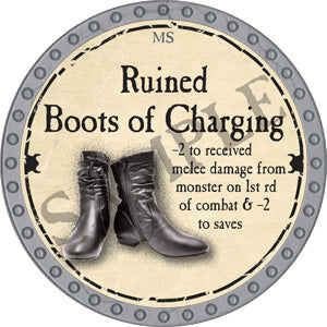 Ruined Boots of Charging - 2018 (Platinum)