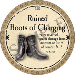 Ruined Boots of Charging - 2018 (Gold)