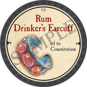Rum Drinker's Earcuff - 2022 (Onyx) - C37