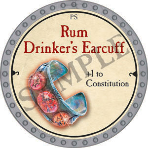 Rum Drinker's Earcuff - 2022 (Platinum)