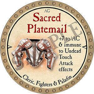 Sacred Platemail - 2021 (Gold)