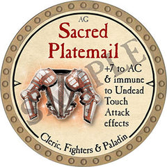 Sacred Platemail - 2021 (Gold) - C17