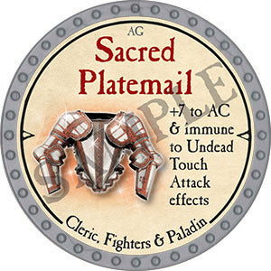 Sacred Platemail - 2021 (Platinum)