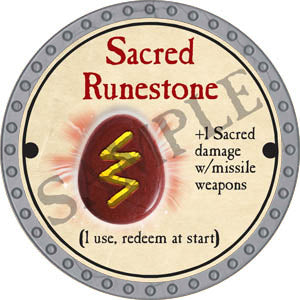 Sacred Runestone - 2017 (Platinum) - C007