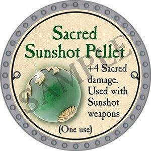 Sacred Sunshot Pellet - 2023 (Platinum)