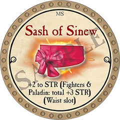 Sash of Sinew - 2023 (Gold) - R