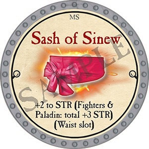 Sash of Sinew - 2023 (Platinum) - R