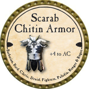 Scarab Chitin Armor - 2014 (Gold)
