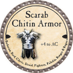 Scarab Chitin Armor - 2014 (Platinum) - C