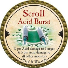 Scroll Acid Burst - 2015 (Gold) - R