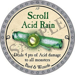 Scroll Acid Rain - 2023 (Platinum) - UC