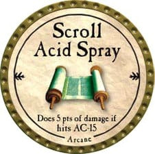 Scroll Acid Spray - 2009 (Gold)
