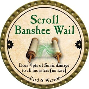 Scroll Banshee Wail - 2013 (Gold)
