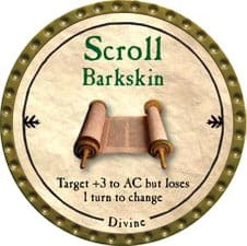 Scroll Barkskin - 2009 (Gold)