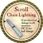 Scroll Chain Lightning - 2007 (Gold) - C37