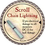 Scroll Chain Lightning - 2008 (Platinum) - C37