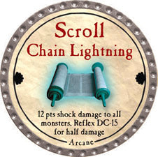 Scroll Chain Lightning - 2011 (Platinum) - C37