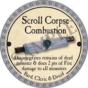 Scroll Corpse Combustion - 2017 (Platinum) - C