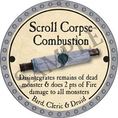 Scroll Corpse Combustion - 2017 (Platinum)